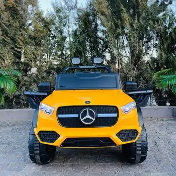 Mercedes Jeep Car Yellow - ელექტრო მანქანა, 4 image