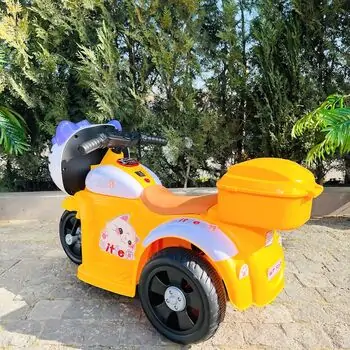 Electric Moped Hello Kitty Yellow - ელექტრო მოპედი, 5 image