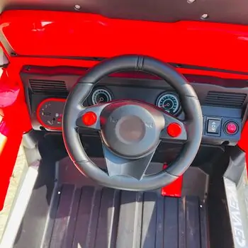 Off Road 4x4 Jeep Car Red - ელექტრო მანქანა, 6 image