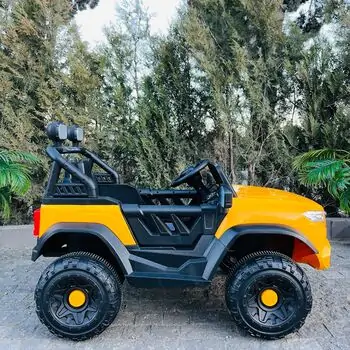 Mercedes Jeep Car Yellow - ელექტრო მანქანა, 5 image