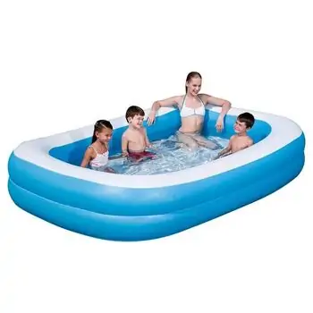 Bestway 54006 Blue Rectangular Pool - გასაბერი აუზი, 2 image