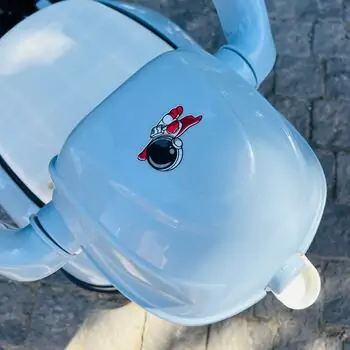 Cute Space Motorcycle Blue - ელექტრო მოტოციკლი, 8 image