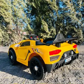 Sport Car 888 Yellow - ელექტრო მანქანა, 6 image