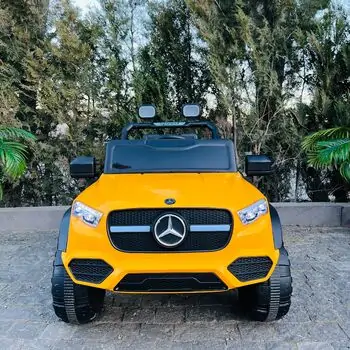 Mercedes Jeep Car Yellow - ელექტრო მანქანა, 3 image