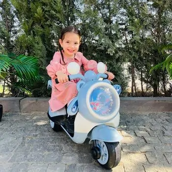 Cute Space Motorcycle Blue - ელექტრო მოტოციკლი, 2 image
