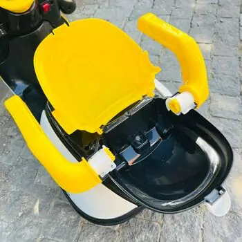 Panda Motorcycle Yellow - ელექტრო მოტოციკლი, 10 image