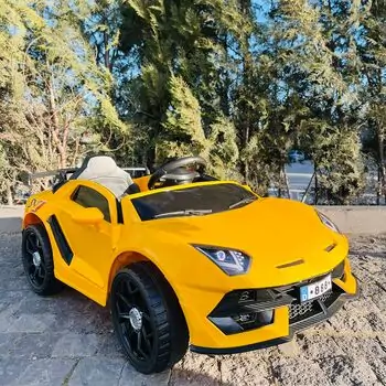 Sport Car 888 Yellow - ელექტრო მანქანა