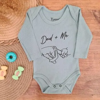 Dad + Me Bodysuit - ჩვილის ბოდე