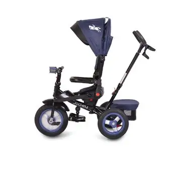 Byox Jockey With Music Tray Dark Blue სასეირნო ველო-ეტლი, 5 image