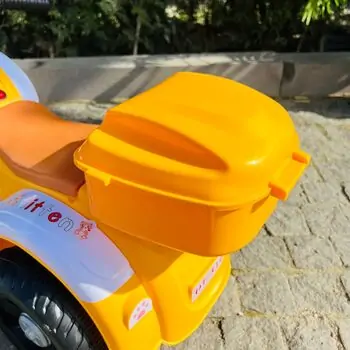 Electric Moped Hello Kitty Yellow - ელექტრო მოპედი, 10 image