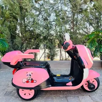 Panda Motorcycle Pink - ელექტრო მოტოციკლი, 4 image