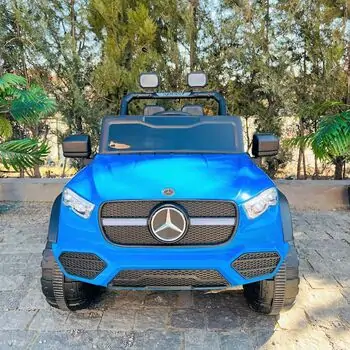 Mercedes Jeep Car Blue - ელექტრო მანქანა, 2 image