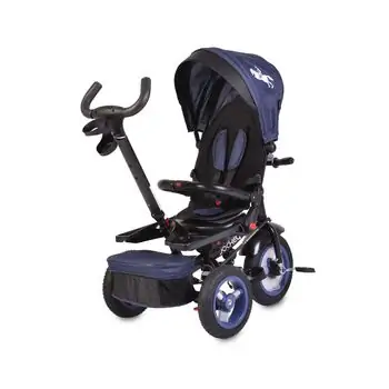 Byox Jockey With Music Tray Dark Blue სასეირნო ველო-ეტლი, 10 image