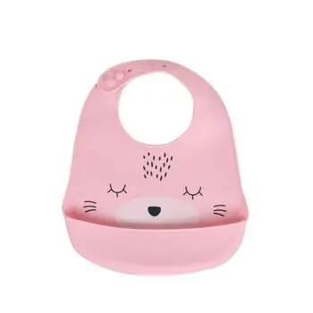 Cangaroo Baby Bib Oscar Pink - საბავშვო წინსაფარი, 2 image