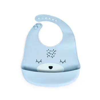 Cangaroo Baby Bib Oscar Blue - საბავშვო წინსაფარი, 3 image
