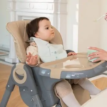Kikkaboo Highchair Comfy + Pink  - საკვები სკამ-მაგიდა, 2 image