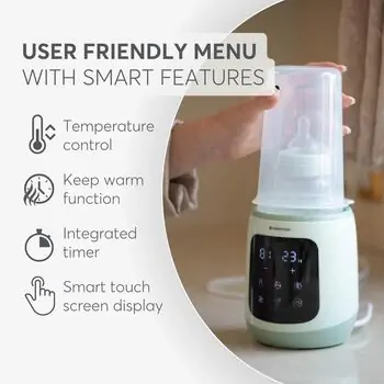 KikkaBoo 4in1 bottle warmer Caldo ბოთლის გასათბობი, 9 image