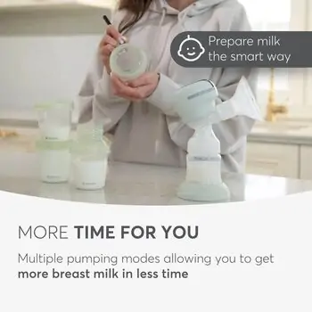 KikkaBoo electric breast pump Leia Plus რძის ელექტრო გამოსაწველი, 9 image