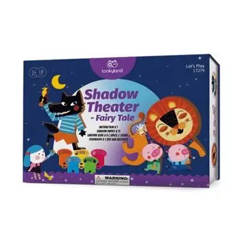 Tooky Land Shadow Theater Fairy Tale LT279 - სათამაშო ჩრდილების თეატრი, 4 image