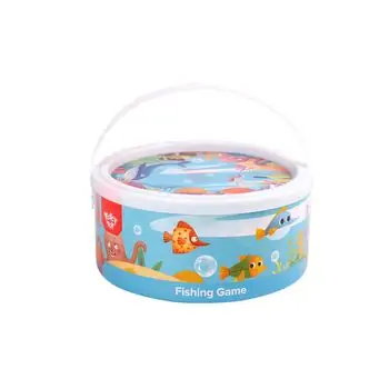Tooky Toys Fishing Game TL095 - ხის განსავითარებელი სათამაშო, 2 image