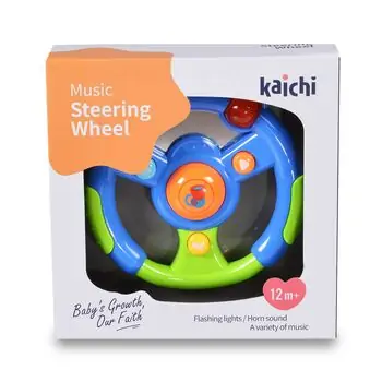 Kaichi Music steering wheel K999-68B - სათამაშო მუსიკალური საჭე, 2 image