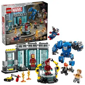 Lego Super Heroes 76315 Iron Man's Laboratory: Hall of Armor