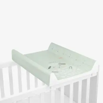KikkaBoo Hard PVC changing pad 50х70 Sleepy Sheep გამოსაცვლელი ზედაპირი, 4 image