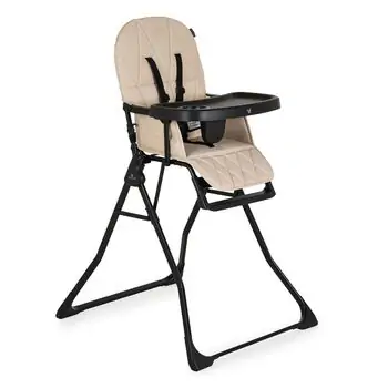 Cangaroo High Chair Waffle Beige - საკვები სკამ-მაგიდა