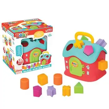 Dede Shape Sorter House - განსავითარებელი სათამაშო