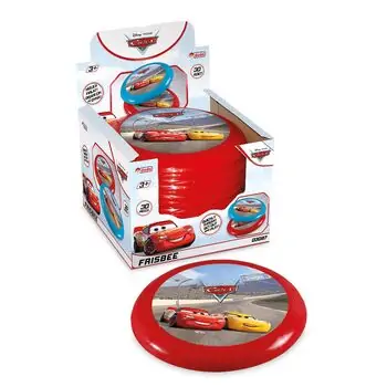Dede Plastic Flying Plate Cars Frisbee - საბავშო მფრინავი თეფში