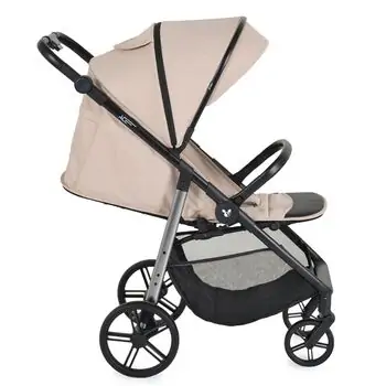 Cangaroo Baby Stroller Ace Almond Milk - საბავშვო სასეირნო ეტლი, 2 image