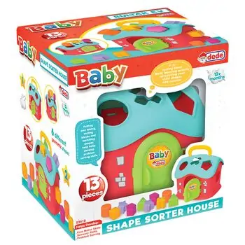 Dede Shape Sorter House - განსავითარებელი სათამაშო, 2 image