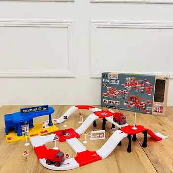 Construction Parking Set - სათამაშო ტრასა