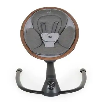 Cangaroo Electric Swing Cloud Premium Dark Grey - ახალშობილის ელექტრო შეზლონგი, 3 image