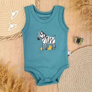 Cute Zebra Bodysuit - ჩვილის ბოდე