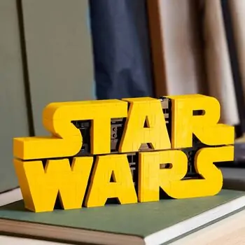 Lego Star Wars 75407 Brick-Built Star Wars™ Logo, 5 image