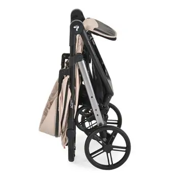 Cangaroo Baby Stroller Ace Almond Milk - საბავშვო სასეირნო ეტლი, 6 image