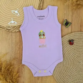Hello Little Cactus Bodysuit - ჩვილის ბოდე