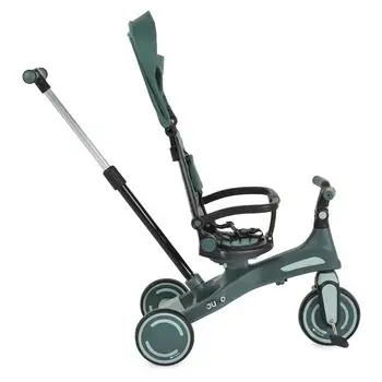 Byox Tricycle Juno Green - სასეირნო ველო-ეტლი, 5 image