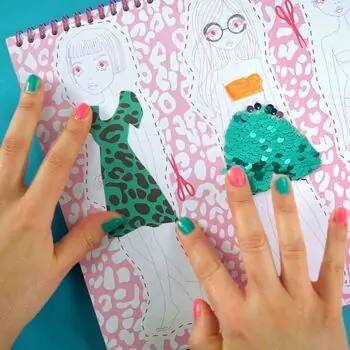 Girabrilla Fashion Sketchbook - საბავშვო სკეჩბუქი, 5 image