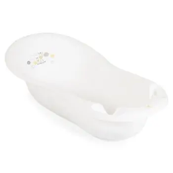 Cangaroo Bathtub 100 cm. Zebra White With Stand Aqua ჩვილის აბაზანა სადგამით და საშრობით, 2 image