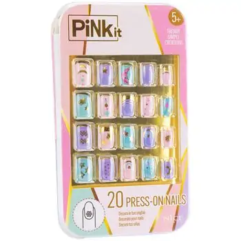 Pink it Press on Nails - საბავშვო ფრჩხილის სტიკერების ნაკრები, 9 image