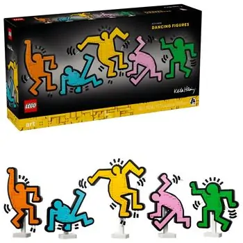Lego Art 31216 Keith Haring – Dancing Figures