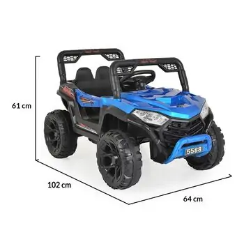 Moni BO Fast utv 5588 painting blue ელექტრო მანქანა, 14 image