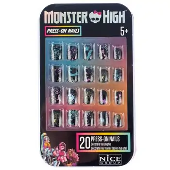 Monster High Press On Nails - საბავშვო ფრჩხილის სტიკერების ნაკრები, 2 image