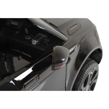 Land Rover BO Range Rover Evoque painting black - ელექტრო მანქანა კაუჩუკის საბურავებით და ტყავის სავარძლით, 14 image