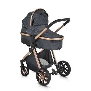 Cangaroo Alma 3 In 1 Black საბავშვო ტრანსფორმერი ეტლი, 13 image
