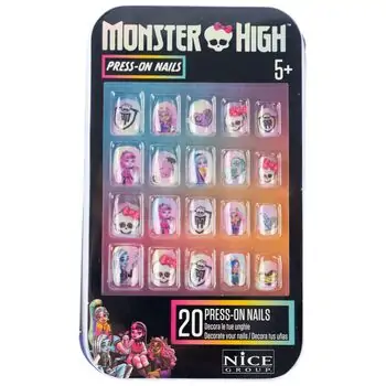 Monster High Press On Nails - საბავშვო ფრჩხილის სტიკერების ნაკრები, 7 image