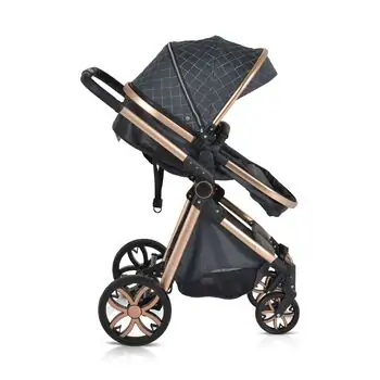 Cangaroo Alma 3 In 1 Black საბავშვო ტრანსფორმერი ეტლი, 12 image