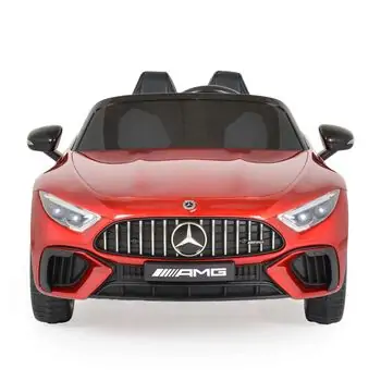 Moni Bo Car Mercedes DK-SL63 Red ელექტრო მანქანა კაუჩუკის საბურავებით და ტყავის სავარძლით, 8 image